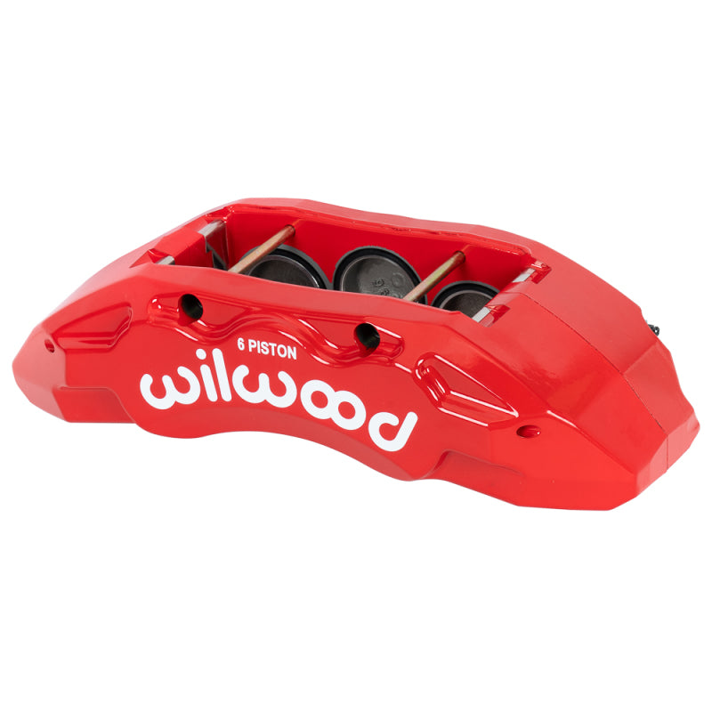 Wilwood caliper TX6-DM 11-19 GM 2500/3500 2.00/ 1.88/1.88 1.50 rotor R/H red