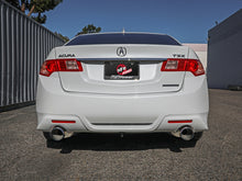 Load image into Gallery viewer, aFe 09-14 Acura TSX L4 2.4L Takeda 2-1/2in to 2-1/4in 304 SS Cat-Back Exhaust System w/BlueFlame Tip