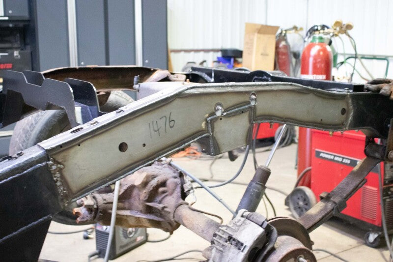 Rustbuster Over Axle Frame Section Right Side
