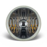 Oracle 7 IN. Sealed Beam Glass Lens Headlight – Non-Halo (Compatible with H4 LED Bulbs)