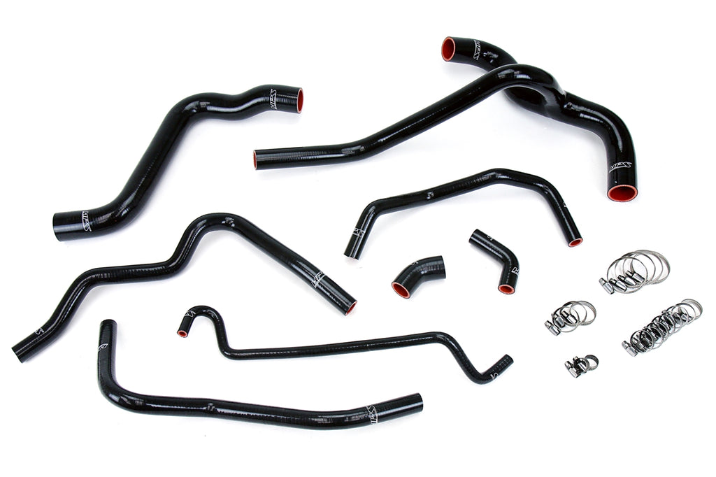 HPS Performance Silicone Hose Kit - Radiator and Heater Hose 57-1400-BLK