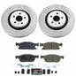 Power Stop 19-21 Ford Edge Front Z23 Coated Brake Kit