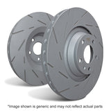 EBC 2020+ Cadillac CT4 Luxury 2.0T Rear USR Slotted Rotors