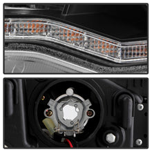 Load image into Gallery viewer, Spyder 08-17 Mitsubishi Lancer EVO 10 Projector Headlights - Black (PRO-YD-ML08V2SI-SEQ-BK)