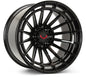 Vossen LCX-01 22x10 - 8x180 - ET18 - Super Deep - 124.3 - Gloss Black Wheel