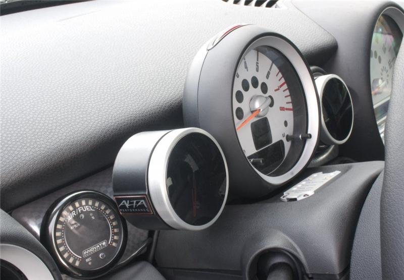 ALTA 07-12 Mini Cooper/S/JCW (Incl. 09-12 Convertible) & 09-12 Clubman Gauge Pod 52-60mm (Single)