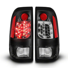 Load image into Gallery viewer, Raxiom 97-03 Ford F-150 Styleside LED Tail Lights- Black Housing- Red/Clear Lens