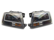 Load image into Gallery viewer, Raxiom 04-08 Ford F-150 Axial Series Projector Headlights- Black Housing- Clear Lens