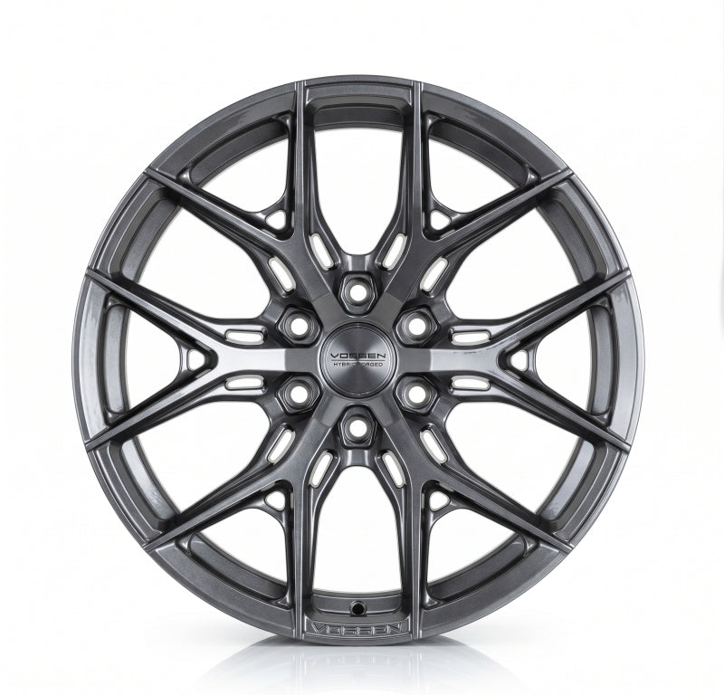 Vossen HF6-4 22x10 - 8x180 - ET-18 - Super Deep Face - 124.3 - Hyper Gunmetal Wheel