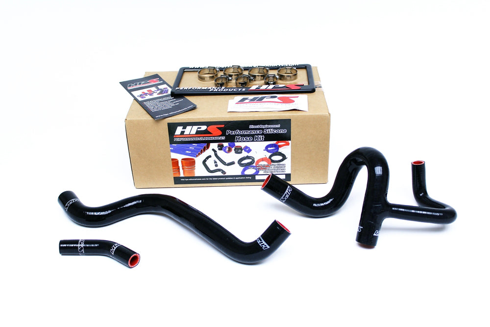 HPS Performance Silicone Hose Kit - Radiator Hose 57-1410-BLK