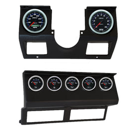Autometer Cobalt Direct Fit Dash Kit 87-96 Jeep Wrangler YJ (Tach/MPH/FL/OilP/WTMP/VLT/TRNS)