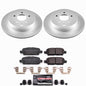 Power Stop 10-12 Infiniti FX35 Rear Z23 Coated Brake Kit