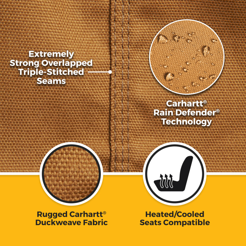 Covercraft 23-25 Ford F150 Carhartt SeatSaver Custom Seat Cover - Brown