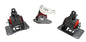 Innovative 04-08 Acura TL J-Series Black Steel Mounts 75A Bushings (Non-Hydraulic)