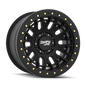 Dirty Life DT-3 17X9 6x139.7 -12 Offset - Satin Black w/ Simulated Beadlock