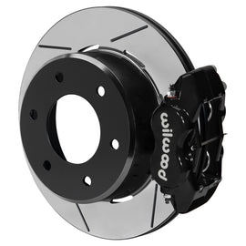 Wilwood 71-91 Chevy Blazer Forged Dynalite Rear Brake Kit w/ 12.19in Slotted Rotor - Black