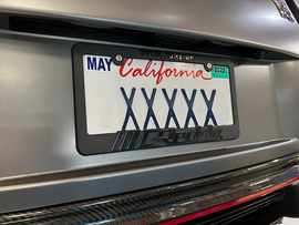 GReddy Total Tune Up License Plate Frame - Black Out