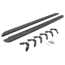 Load image into Gallery viewer, Go Rhino 04-14 Ford F-150 Super Crew 4DR RB10 Slim Running Boards Kit (w/Brackets) - Bedliner Coat