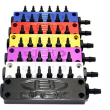 Load image into Gallery viewer, BLOX Racing Billet 6-Port Vacuum Manifold Kit - Silver