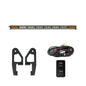 Cali Raised 05-23 Toyota Tacoma Roof Rack Front Light Bar Kit