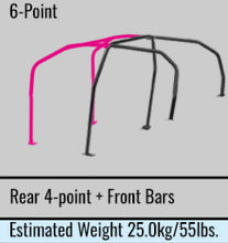 Load image into Gallery viewer, Cusco Steel Roll Cage 6 Point 4 Passenger Through Dash 2015 Subaru WRX / STI