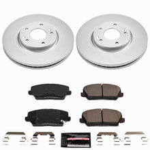 Load image into Gallery viewer, Power Stop 16-17 Hyundai Veloster Front Z23 Coated Brake Kit
