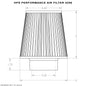 HPS Performance Air Filter 3.5