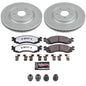Power Stop 2010 Ford Taurus Front Z36 Coated Truck & Tow Brake Kit