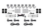 Diode Dyamics Rock Light - Red/White - M8 Magnet 8-Pack