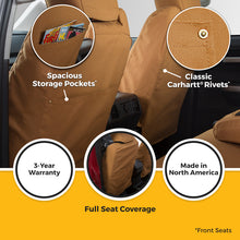 Load image into Gallery viewer, Covercraft 23-25 Ford F150 Carhartt SeatSaver Custom Seat Cover - Brown
