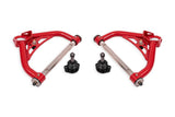 BMR 70-81 Chevrolet Camaro Non-Adj. Upper A-Arms w/ 0.5in Tall Ball Joint (Delrin) - Red