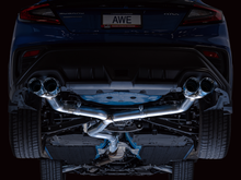 Load image into Gallery viewer, AWE Tuning 2022+ VB Subaru WRX Track Edition Exhaust - Chrome Silver Tips