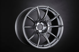 SSR GTX01 18x9 5x100 52mm Offset Dark Silver Wheel (S/O, No Cancellations)