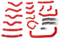 HPS Performance Silicone Hose Kit - Heater Hose 57-1913-RED