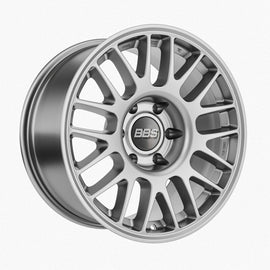 BBS TS-M 18x9in - 6x139.7 - 106.1 CB - ET12 - Satin Silver Wheel