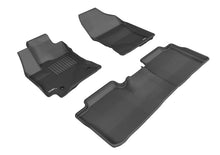 Load image into Gallery viewer, 3D MAXpider 2014-2019 Toyota Corolla Kagu 1st &amp; 2nd Row Floormats - Black