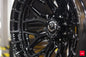 Vossen Hybrid Forged 8 Lug Cap - Gloss Black / Chrome V