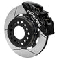 Wilwood Ford Mustang II Dynapro Front Brake Kit w/ 12.19in Slotted Rotor - Black