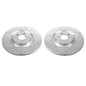Power Stop 13-14 Ford Mustang Front Drilled & Slotted Rotor - Pair