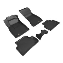 Load image into Gallery viewer, 3D MAXpider 2017-2019 Audi A4/S4/A5 Sportback/S5 Sportback Kagu 1st &amp; 2nd Row Floormats - Black