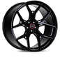 Vossen HF5 - 20x9 - ET34 - 5x108 - 63.4 - FLAT - GB - Gloss Black Wheel