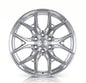 Vossen HF6-4 - 20x9 - 8x165.1 - ET0 - Super Deep Face - 125.1 - Silver Polished Wheel