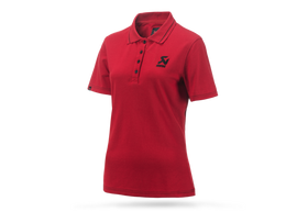 Akrapovic Corpo Polo Red Womens - XL