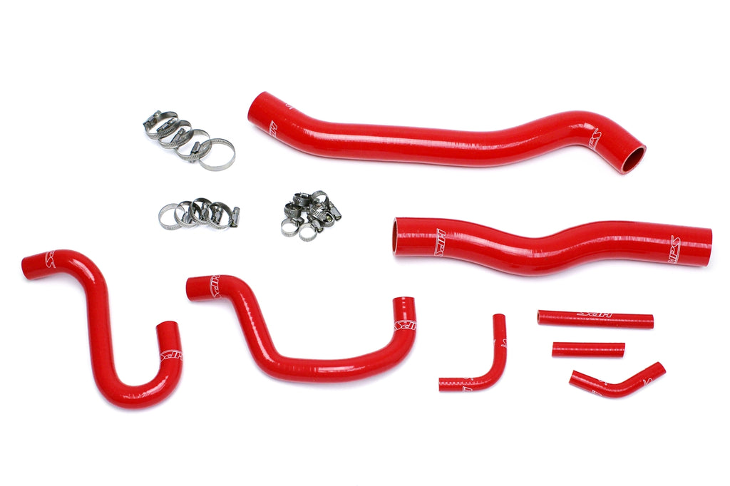 HPS Performance Silicone Hose Kit - Radiator and Heater Hose 57-1518-RED