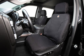 Covercraft 23-25 Ford F150 Carhartt Super Dux SeatSaver Front Row Custom Seat Cover - Black