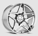 Kansei K15X Astro 19x9.5in / 5x114.3 BP / 12mm Offset / 73.1mm Bore - Chrome