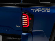 Load image into Gallery viewer, Raxiom 16-23 Toyota Tacoma Axial Series LED Tail Lights- Black Housing- Smoked Lens