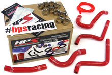 Load image into Gallery viewer, HPS Performance Silicone Hose Kit - Radiator Hose 57-1372-RED