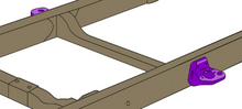 Load image into Gallery viewer, Rust Buster 14-18 Chevy Silverado 1500 Center Cab Mount - Right