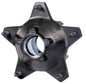 Wilwood hub starlite 55 std rear 1 ton bearing races black drilled stud